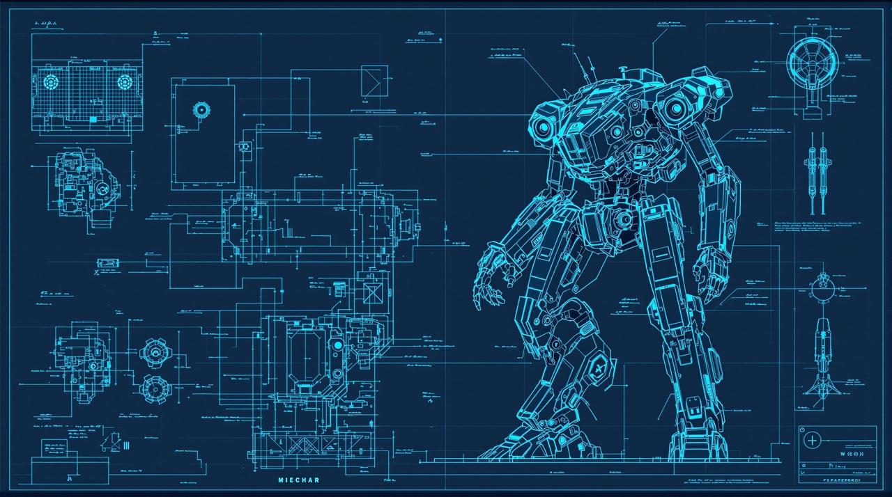 无码动漫专题 - 机甲设计与工程学：虚构与现实的边界
